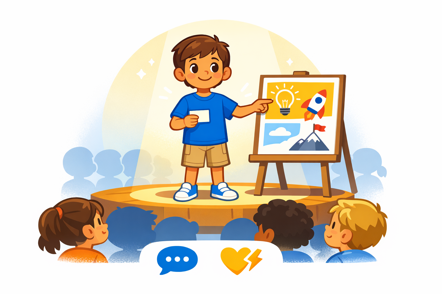 Speak Brave, Tell Stories, Pitch Ideas