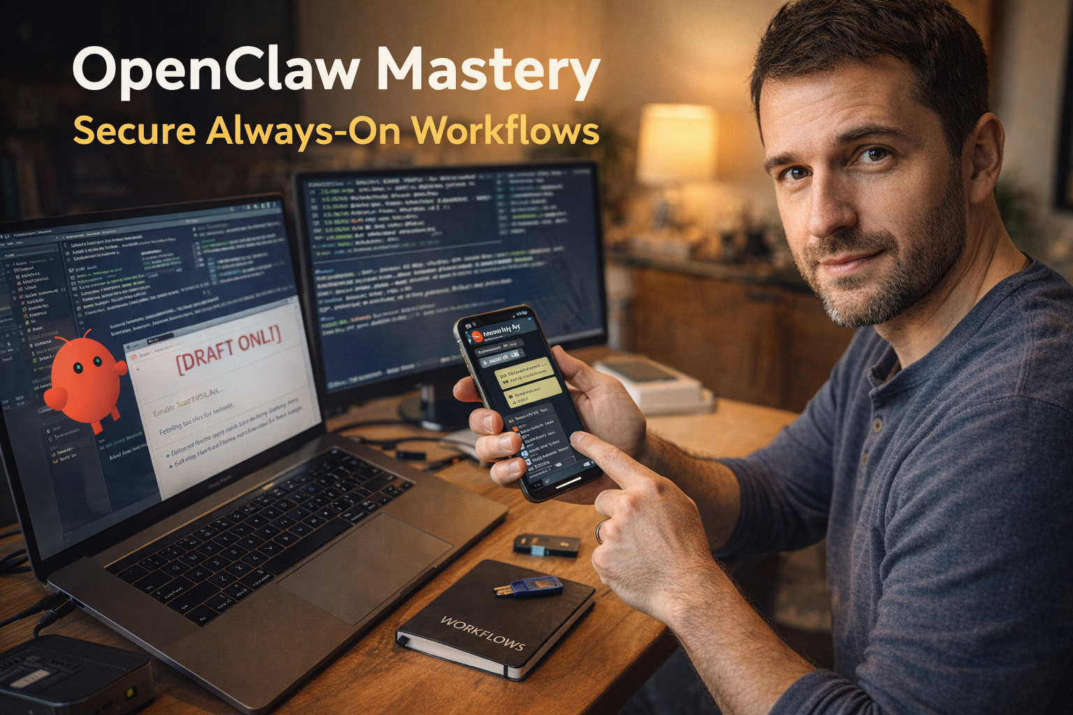 OpenClaw Mastery: Secure Always-On Workflows