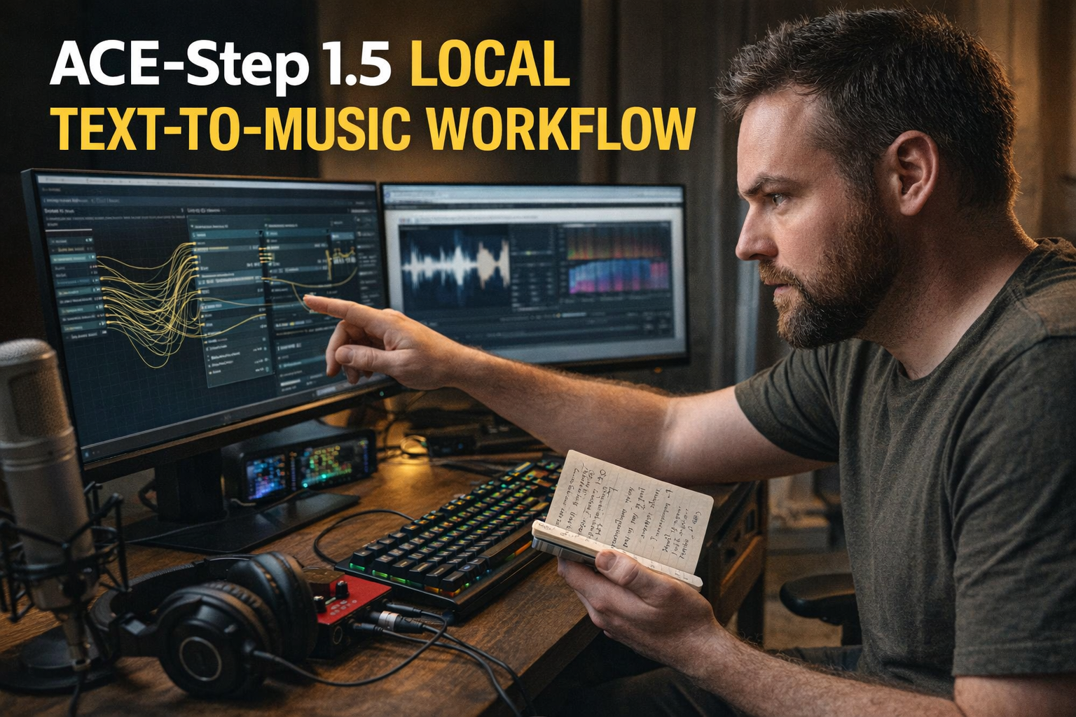 ACE-Step 1.5 Local Text-to-Music Workflow